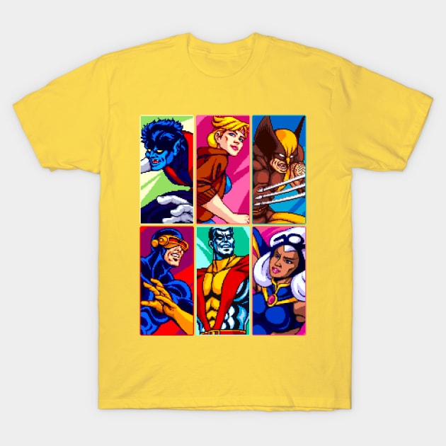 Mutant Team T-Shirt by winsarcade